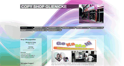 Desktop Screenshot of copyshop-glienicke.com